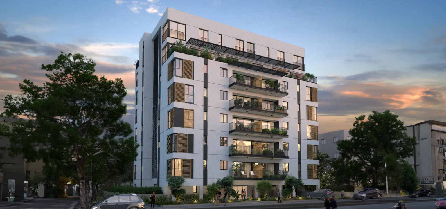 הדמיית פרויקט יצחק עופר