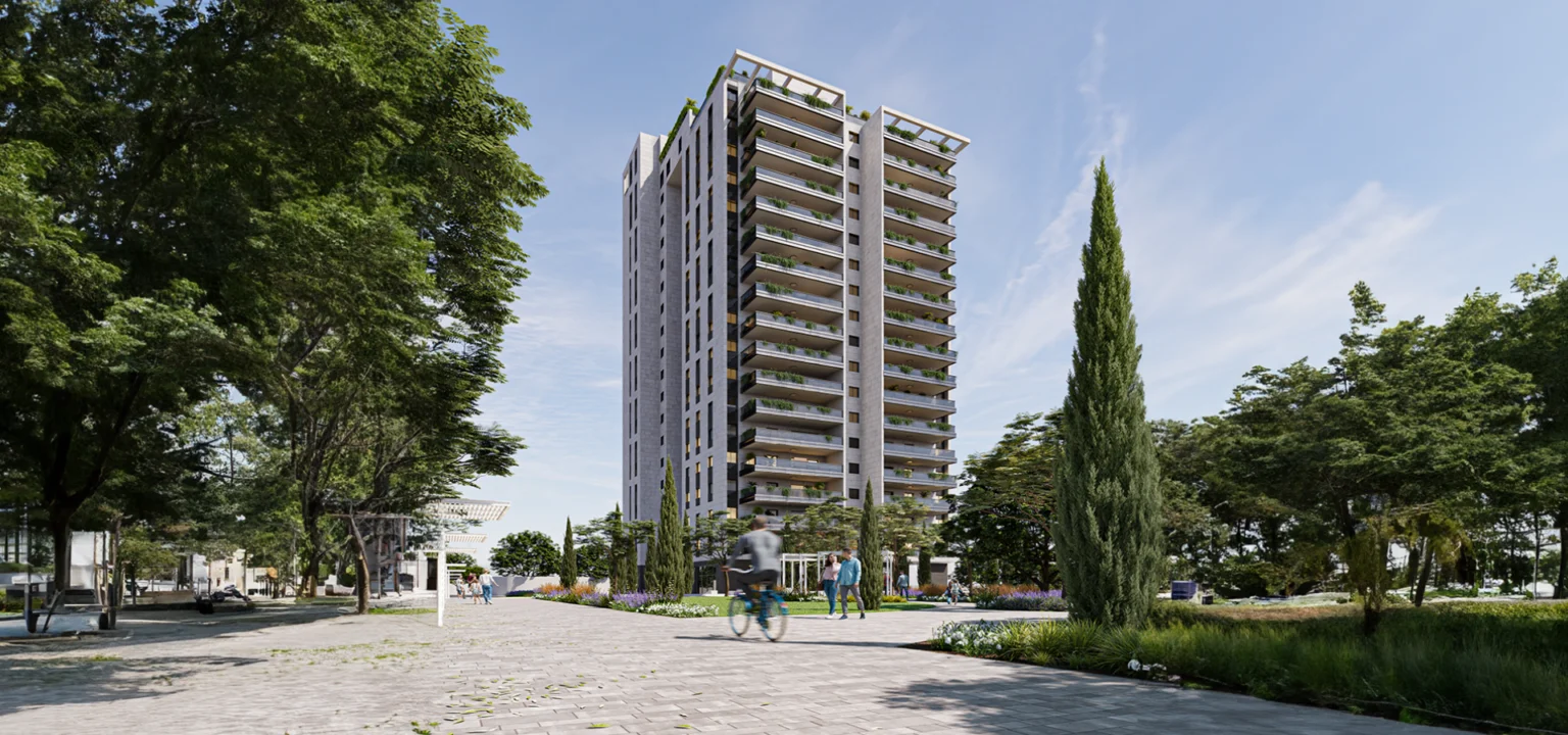 הדמיית פרויקט יצחק עופר